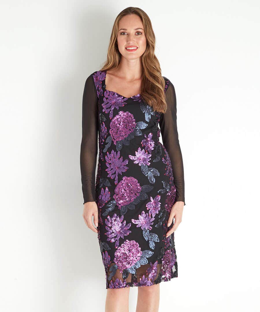 Sale Dresses | Women's Joe Browns Wow Sequin Party Dress Purple