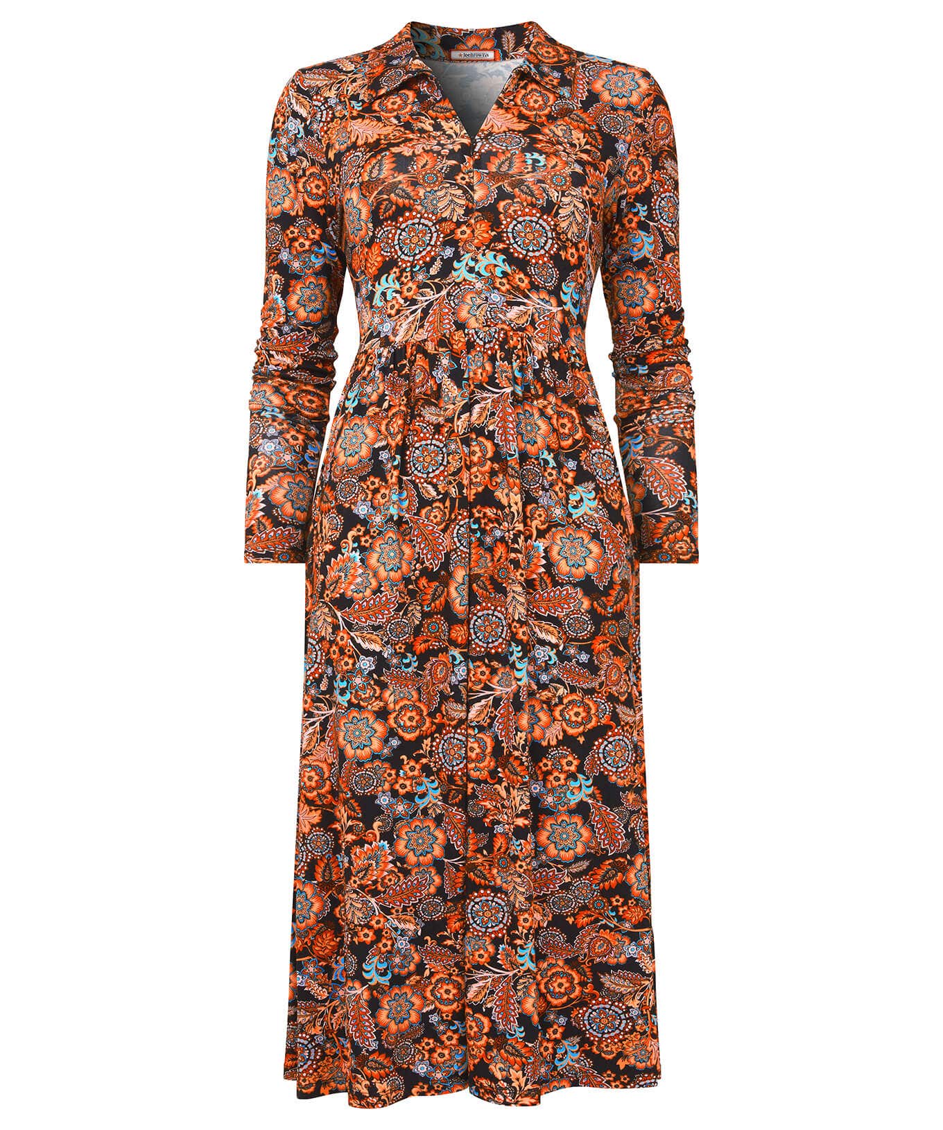 Shop Women's Collection | Dresses | Sale Dresses | Top Picks | Women's | Women's Joe Browns Zip Front Jersey Dress Multi